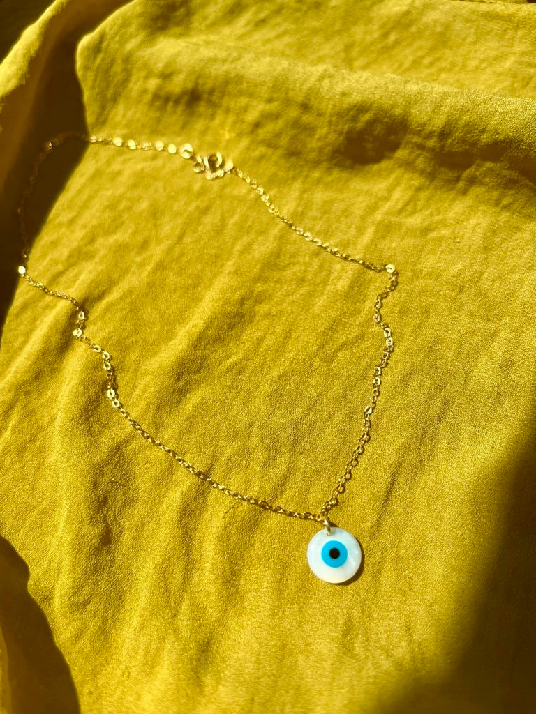 the in good spirits evil eye necklace